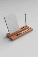 CW-08 Ahşap Masa Takvimi | Ahşap Notluk