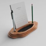 CW-21 Ahşap Masa Takvimi