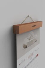 DT-05 Ahşap Duvar Takvimi - Görsel 5