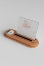 CW-50 Ahşap Masa Takvimi - Görsel 3