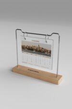 TA-02 Ahşap Masa Takvimi - Görsel 4