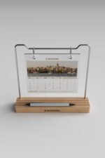 TA-05 Ahşap Masa Takvimi - Görsel 2