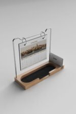 TA-06 Ahşap Masa Takvimi