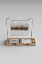 TA-07 Ahşap Masa Takvimi - Görsel 2