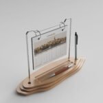 TA-13 Ahşap Masa Takvimi