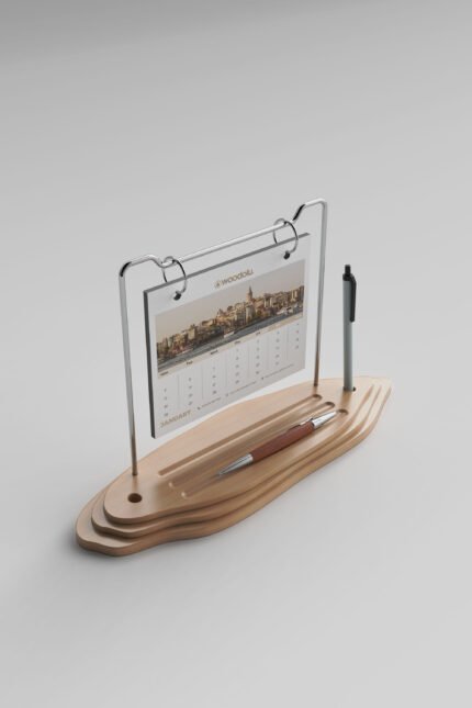 TA-13 Ahşap Masa Takvimi